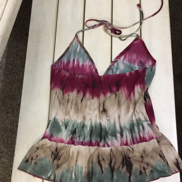 5-7-9 Tie dye halter top - Picture 2 of 3